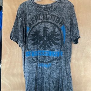 Affliction 2XL reversible t-shirt like new